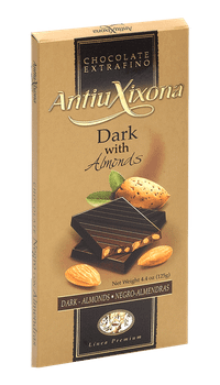 Chocolate Negro con Almendras Antiu Xixona Premium