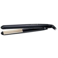 plancha de pelo ceramica remington s1510 220c 2 ajustes placas estrechas negro