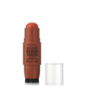 Rimmel Multi-Tasker Blush'N'Brush 8g (Various Shades) - 300 Nearly Suede