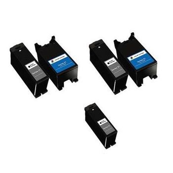 Compatible Multipack Dell V515W Printer Ink Cartridges (5 Pack) -592-11295