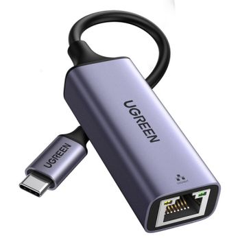 Ugreen 50737 Adaptador USB C-Ethernet 1000 Mbit/s Gris