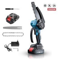 cuchillo para cortar madera con motosierra modelo mini de 6 pulgadas motosierra electrica portatil herramienta electrica de jardineria compatible con bateria makita de 18 v
