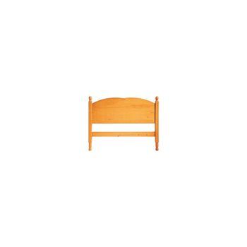 Cabecero Rústico Para Cama De 135 Cm En Madera Maciza
