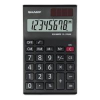 sharp el-310an calculadora 8 digitos negra