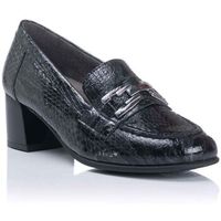 pitillos mocasines mocasin con tacon - piel charol para mujer