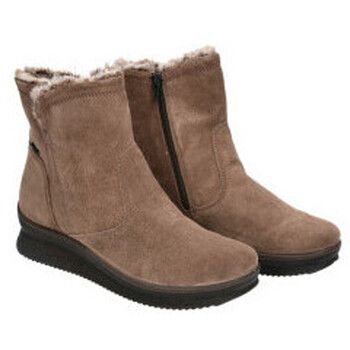 Imac Deportivas Moda botin con cuña forrado pelo con menbrana impermeable para mujer
