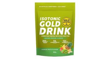 Goldnutrition bebida energetica gold drink tropical 500g