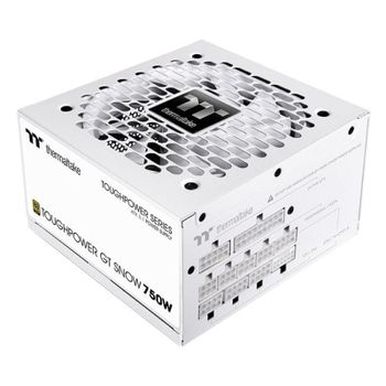 Fuente de Alimentación Thermaltake 750W 80+ Gold Toughpower GT Modular ATX 3.1 Blanca Extras Protecciones Avanzadas