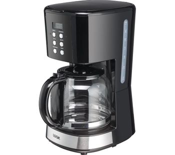 L14DCB19 Filter Coffee Machine - Black, Black