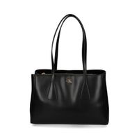 calvin klein bolsos mujer - negro talla os