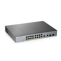 zyxel gs1350-18hp switch 16xgb poe 2xsfp 250w