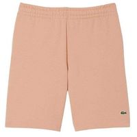short lacoste regular fit beige coral