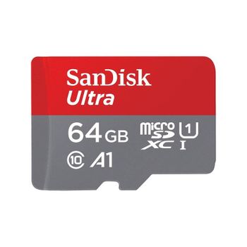 Memoria flash SanDisk Ultra microSD 64 GB Clase 10 UHS-I 100 MB/s