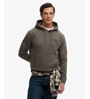 superdry para hombre m2014485a sudadera con capucha tokyo narrative loose hood gris oscuro l casual algodon