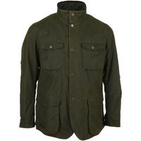 barbour parka wax jacket ogston para hombre