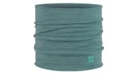 calentador de cuello  p grueso  p unisex buff merino azul claro