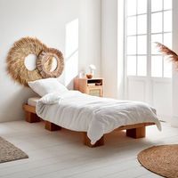 ropa de cama de gasa y algodon blanco
