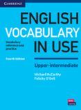english vocabulary in use upper-intermediate book with answers (4th ed
