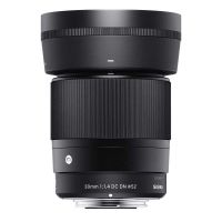 objetivo estabilizado sigma 30mm f14 dc dn para montura l negro