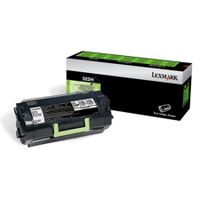 lexmark 522h black original high capacity return program toner cartridge 52d2h0e
