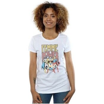 Dc Comics Camiseta Femme Power para mujer