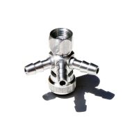 grifo de combustible m16x1 conexion triple lateral 8mm