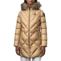 blauer chaqueta chaqueta impermeable pluma mujer para mujer