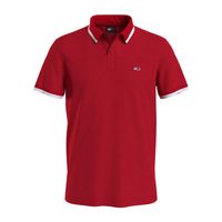 tommy jeans polo rojo dm0dm18313-xnl