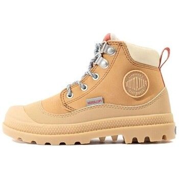 Palladium Botas Kids Pampa Hi Cuff Hiker - Dear Brown para niña
