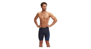 Banador speedo medley jammer azul marino azul claro