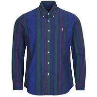 polo ralph lauren camisa manga larga camisa de corte recto en oxford para hombre