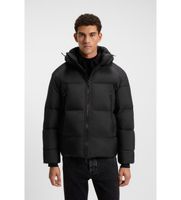 boss para hombre 50543618 abrigo orbok negro 54 casual poliester