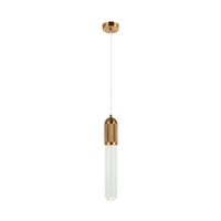 lampara de techo metal y vidrio  41 cm