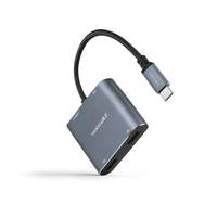 nanocable converosr usb-c a 2xhdmiusb20pd