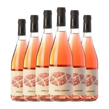 Aroa Vino Rosado Larrosa Navarra 75 Cl 13% Vol. (pack De 6 Unidades)