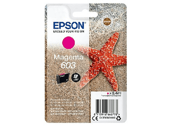 Cartucho de tinta - Epson 603 Magenta, 2.4 ml