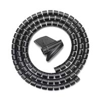 aisens a151-0406 organizador de cables en espiral negro
