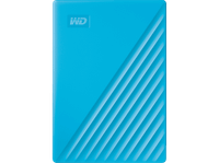 disco duro externo 4 tb - western digital wd my passport portatil hdd usb 32 funciona con chromebook azul