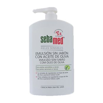 Sebamed Emulsion sin jabon con aceite de oliva 1000ml