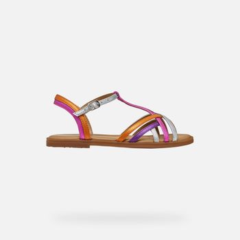 GEOX Sandal Karly Niña Fucsia/plateado