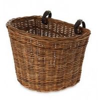 basil cesto delantero darcy l mimbre marron 35l 41x35x34 cm