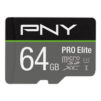 micro sd pny 64gb elite uhs-i c10 microsdxc