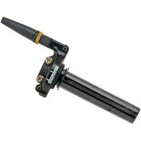 acelerador 22mm monocable tommaselli scrambler negro