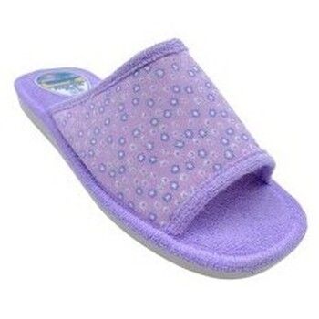 Bienve Pantuflas Ir por casa señora v 6035 malva para mujer