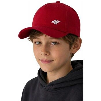 4F Gorra U585CZERWONA para mujer