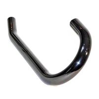 tubo de escape bmw r boxer 2v 38mm sin tubo transversal negro derecho
