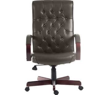 TEKNIK Warwick Bonded-leather Tilting Executive Chair - Brown, Brown