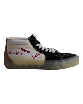 de VANS OFF THE WALL ZAPATILLAS SK8-MID VLT LX PALM ANGELS VN0A7TNH78C1 PARA HOMB BLANCO-NEGRO