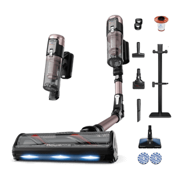 Rowenta X-Force Flex 16.60 de Rowenta, Aspiradora escoba sin cable, aspiración extrema, 315 AW, gran autonomía, con luces led, ligera y flexible