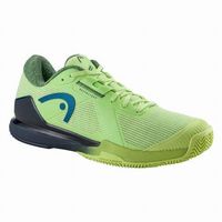 zapatillas head sprint pro 40 clay lima azul marino